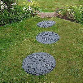 Reversible Eco-Friendly River Rock Stepping Stones