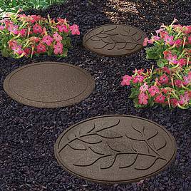 Reversible Eco-Friendly Stepping Stone Leaves - Earth