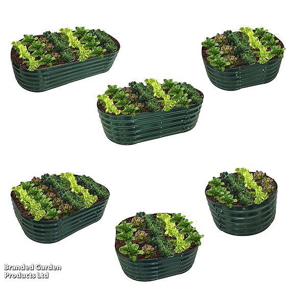 Garden Gear Metal Raised Modular Planter - Gift