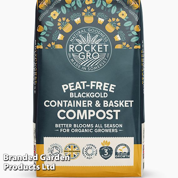 RocketGro BlackGold Container & Basket Compost