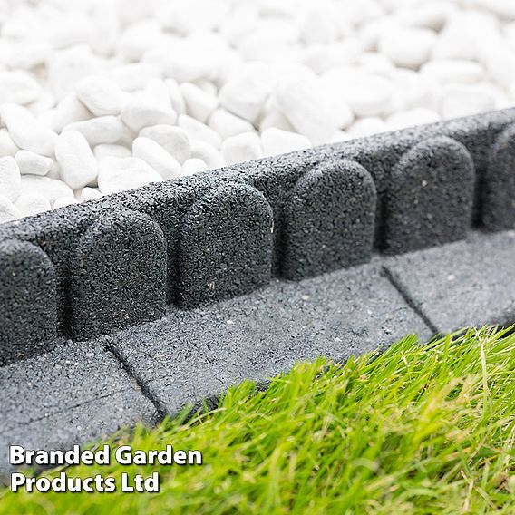 Lawnmower Friendly Flexi-Edge Border - Grey