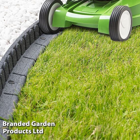 Lawnmower Friendly Flexi-Edge Border - Grey