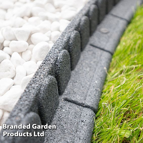 Lawnmower Friendly Flexi-Edge Border - Grey