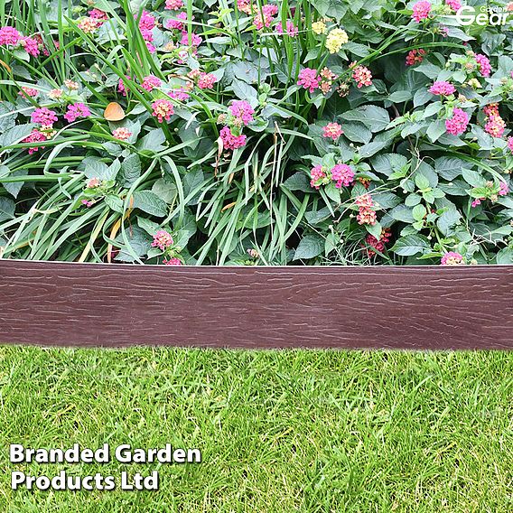 Garden Border Wood Effect Edging