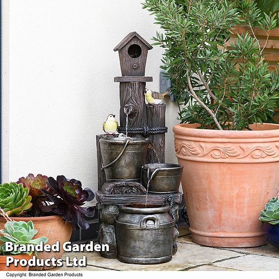 Serenity Bird House Water Feature