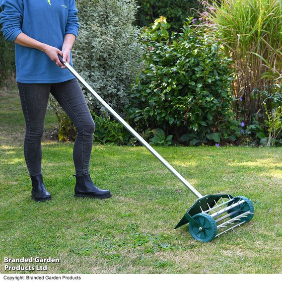 Garden Gear Rolling Lawn Aerator