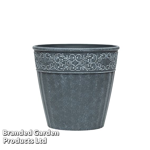 Damask Lead Effect Planters