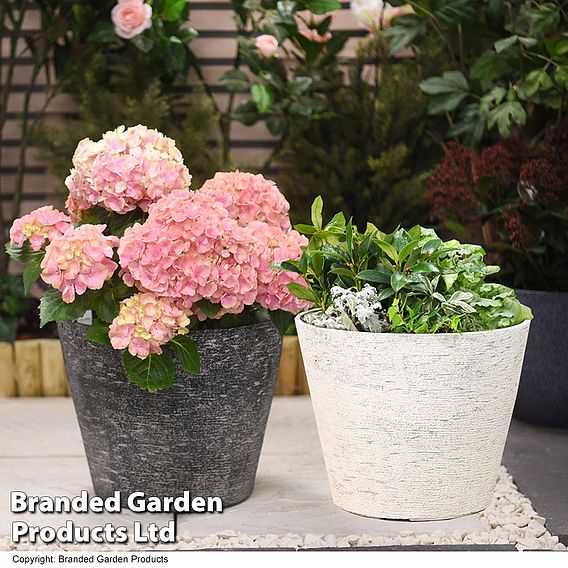 Grey Stone Effect Planter