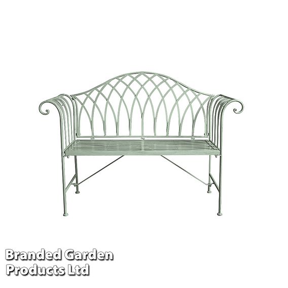 Wrought Iron Versailles Garden Bench