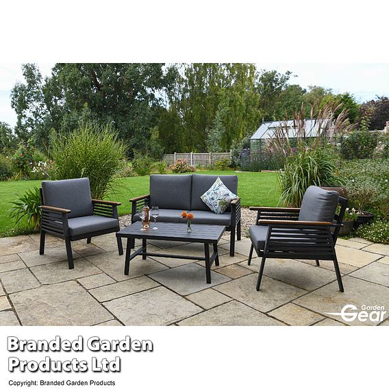 4 Seater Aluminium Garden Furniture Set