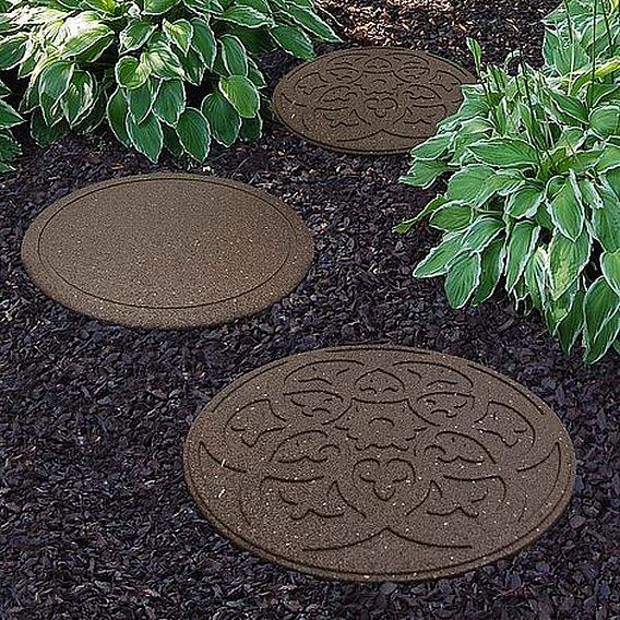 Reversible Eco-Friendly Stepping Stone Scroll - Earth